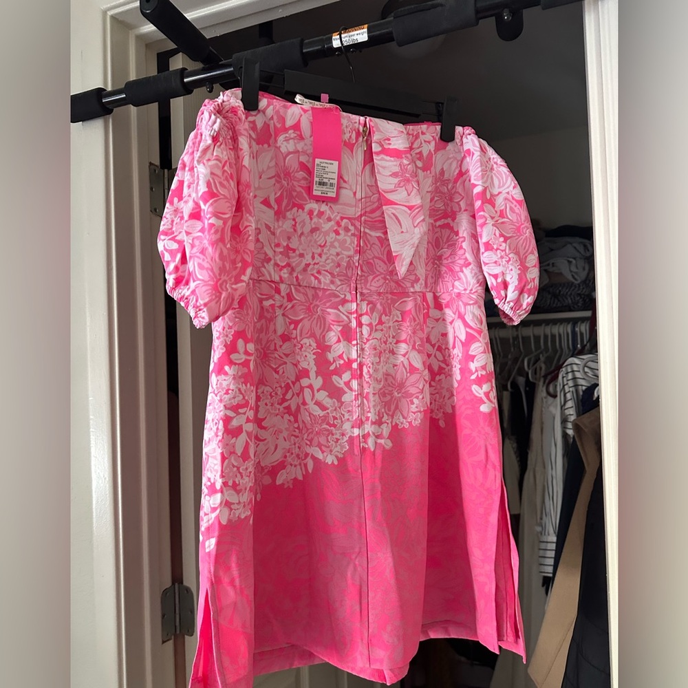 Lilly Pulitzer Winola Off-The-Shoulder Romper size 12 BNWT - Picture 5 of 7